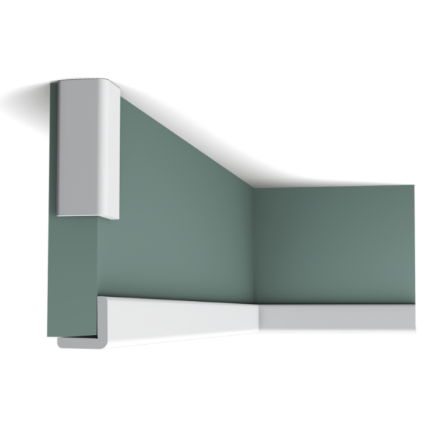 Карниз Orac Decor ДЮРОПОЛИМЕР CX134 д 2000 x в 30 x ш 30 см